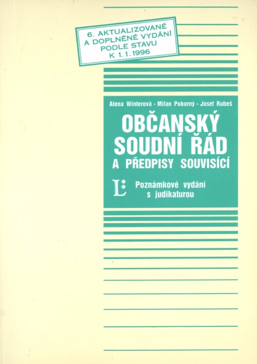 Občanský soudní řád a předpisy souvisící