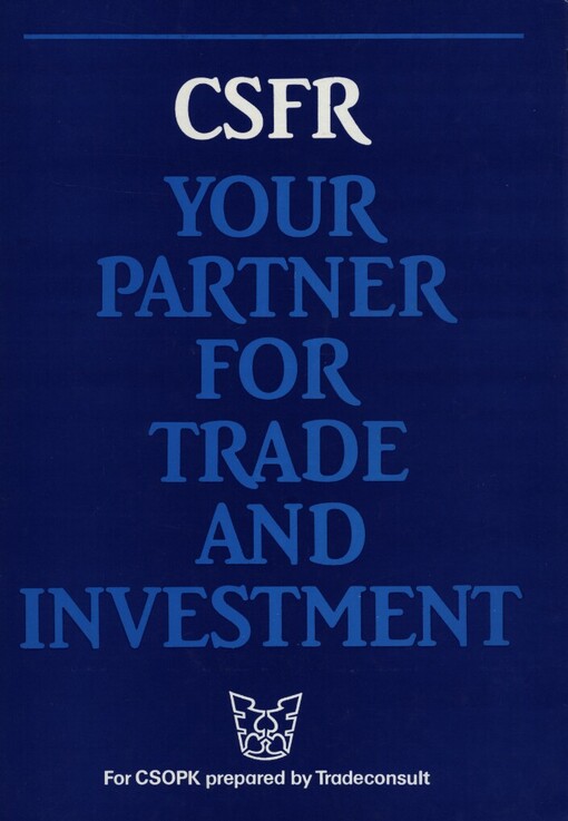 CSFR your partner for trade and investment