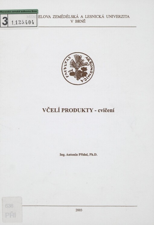 Včelí produkty - cvičení