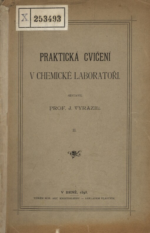 Praktická cvičení v chemické laboratoři