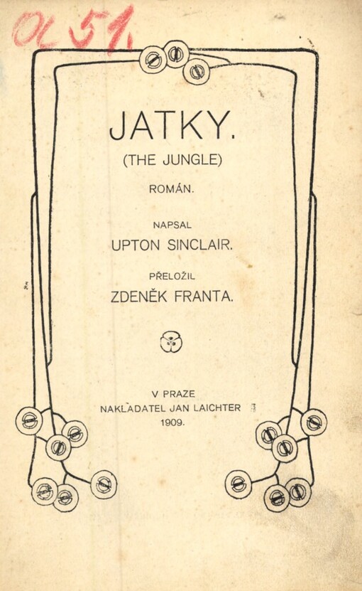 Jatky =(The jungle) : román