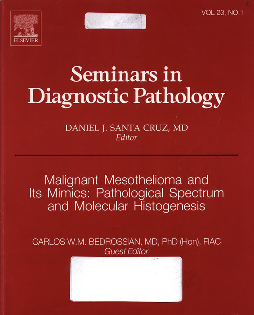 Seminars in diagnostic pathology