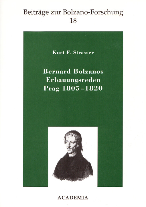 Bernard Bolzanos Erbauungsreden Prag 1805-1820 :Kurzfassungen