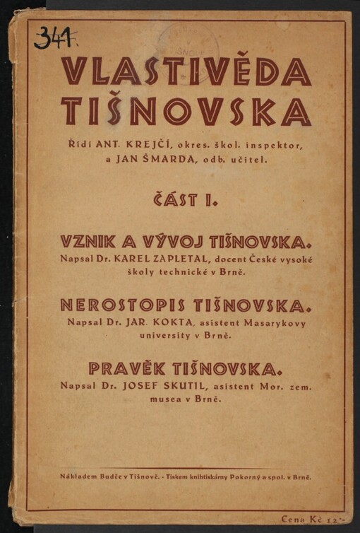 Vlastivěda Tišnovska.