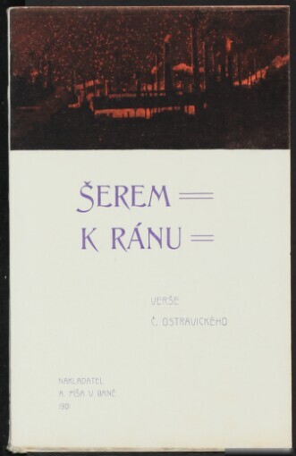 Šerem k ránu: verše ...