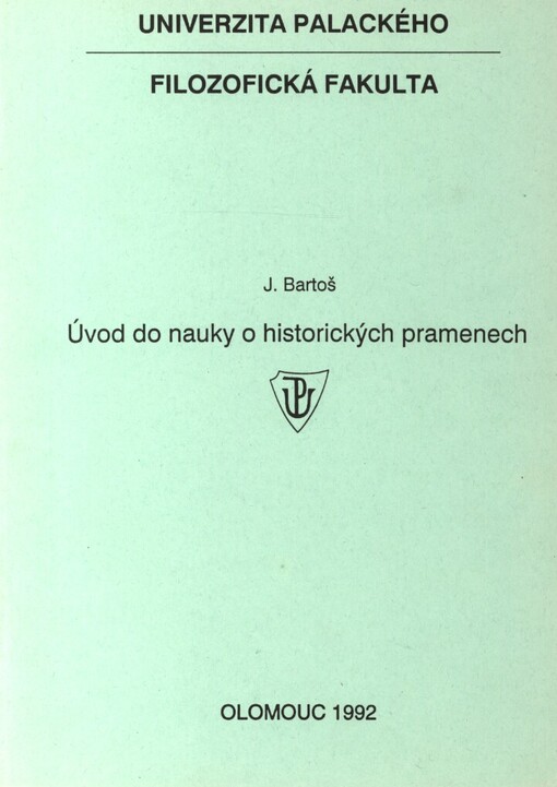 Úvod do nauky o historických pramenech