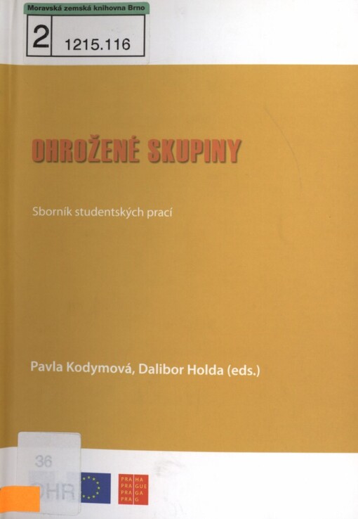 Ohrožené skupiny: sborník studentských prací