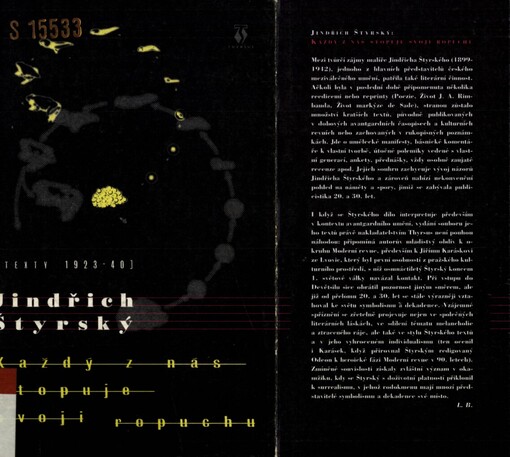 Každý z nás stopuje svoji ropuchu: texty 1923-40