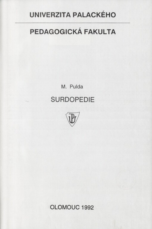 Surdopedie