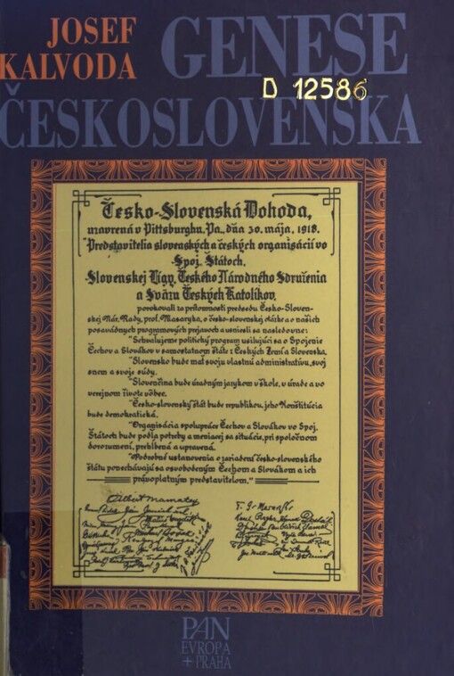 Genese Československa