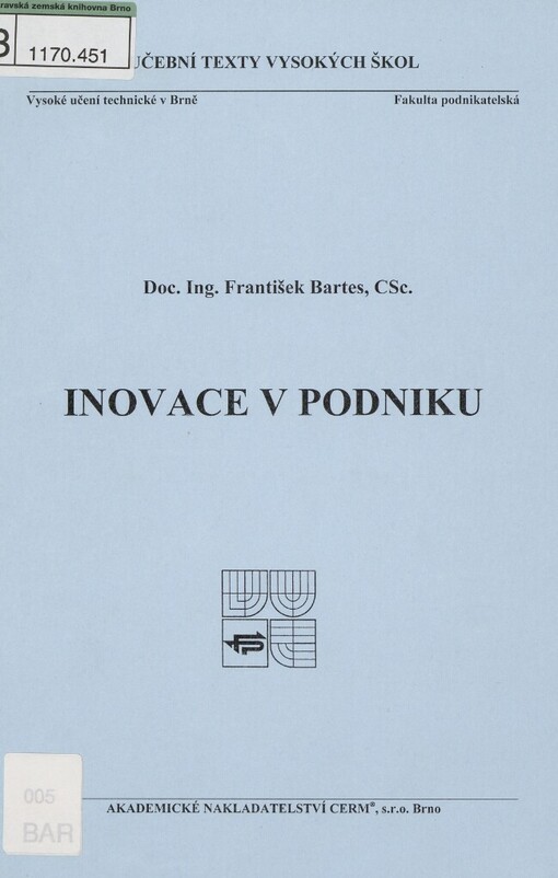 Inovace v podniku