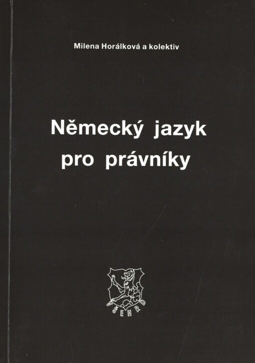 Německý jazyk pro právníky, 1. vyd.