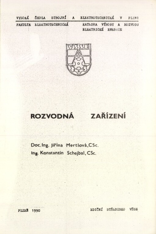 Rozvodná zařízení [1]