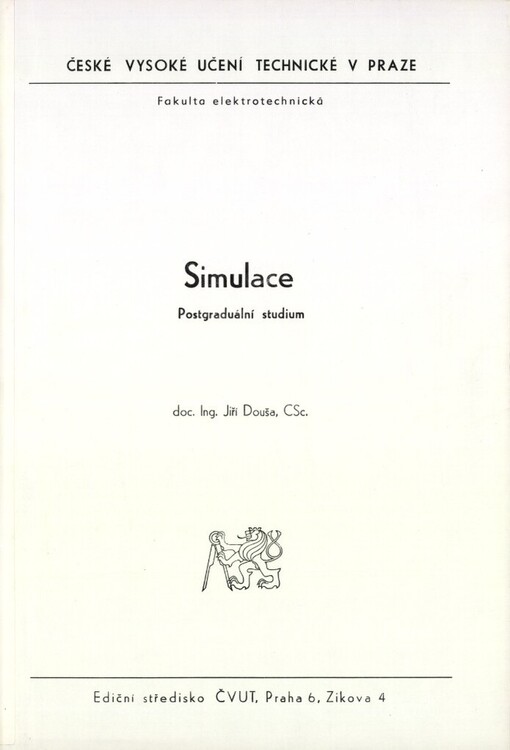 Simulace :postgrad. studium pro stud. fak. elektrotechn.