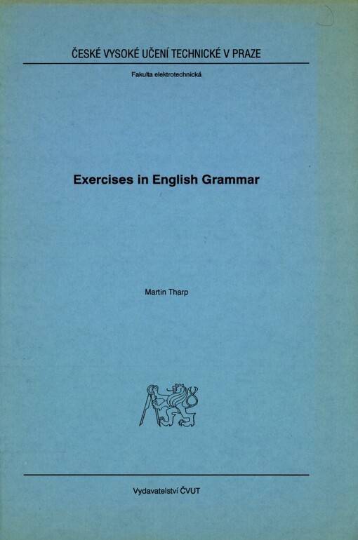 Exercises in English Grammar