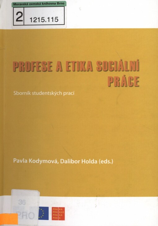Profese a etika sociální práce: sborník studentských prací