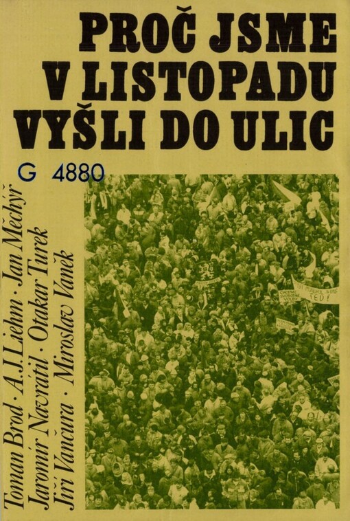 Proč jsme v listopadu vyšli do ulic