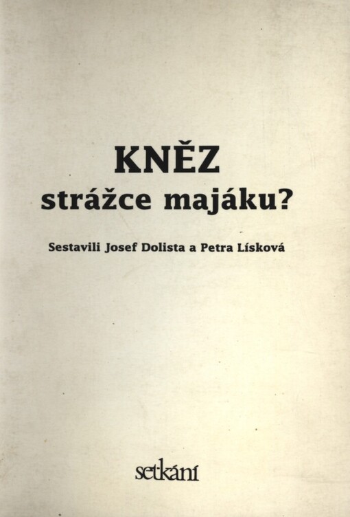 Kněz strážce majáku?