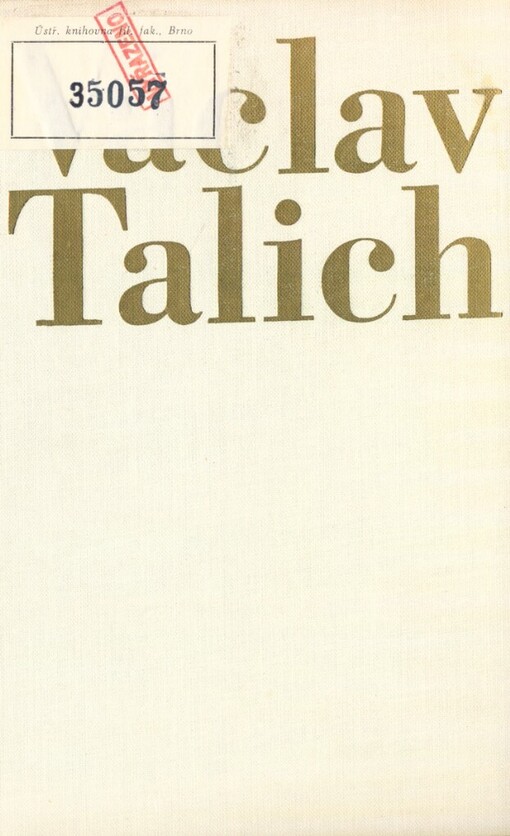 Václav Talich :dokument života a díla