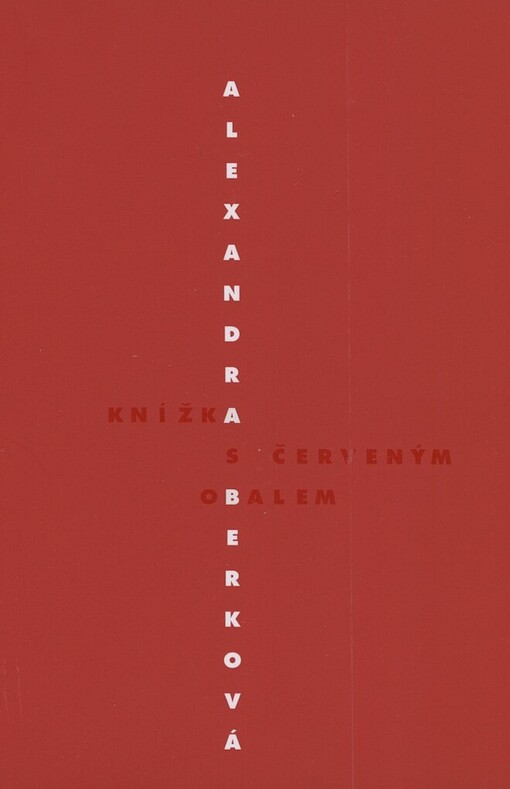 Knížka s červeným obalem