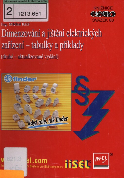 Dimenzování a jištění elektrických zařízení: tabulky a příklady