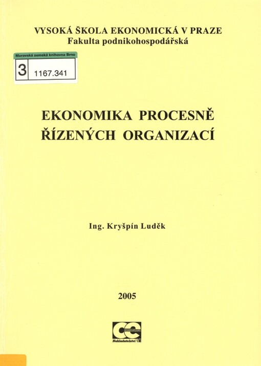 Ekonomika procesně řízených organizací