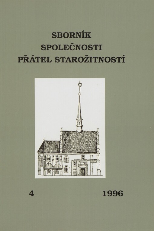 Sborník Společnosti přátel starožitností
