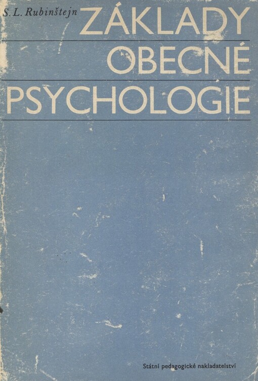 Základy obecné psychologie