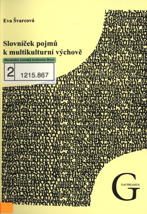 Slovníček pojmů k multikulturní výchově