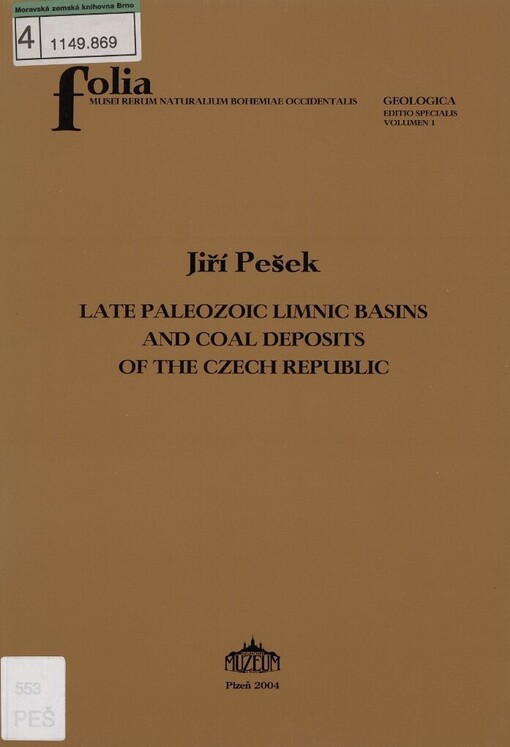 Late paleozoic limnic basins and coal deposits of the Czech Republic