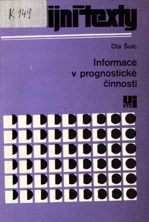 Informace v prognostické činnosti