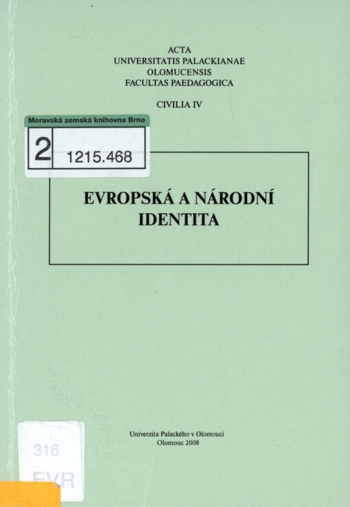 Evropská a národní identita