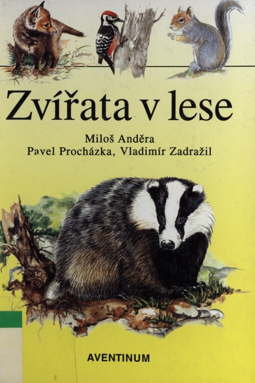 Zvířata v lese, Vyd. 1.