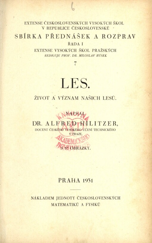 Les :život a význam našich lesů