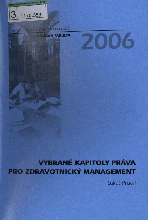 Vybrané kapitoly práva pro zdravotnický management