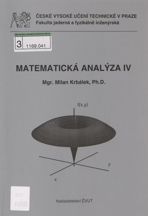 Matematická analýza IV