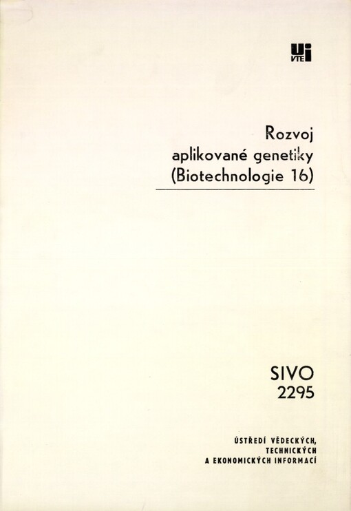 Rozvoj aplikované genetiky: Prognostická studie