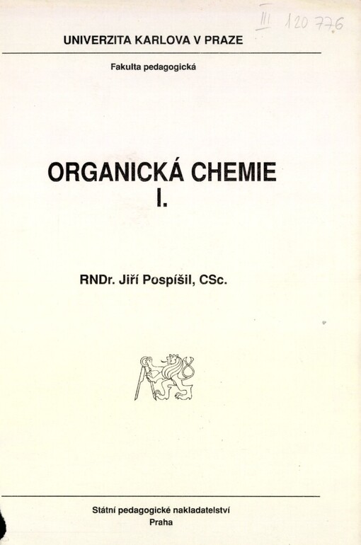 Organická chemie I.