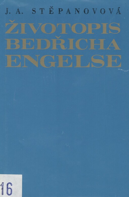 Životopis Bedřicha Engelse