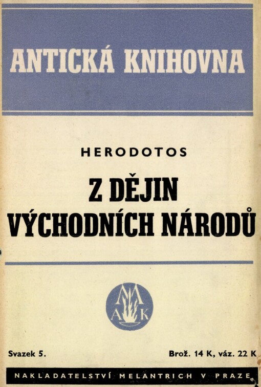 Z dějin východních národů