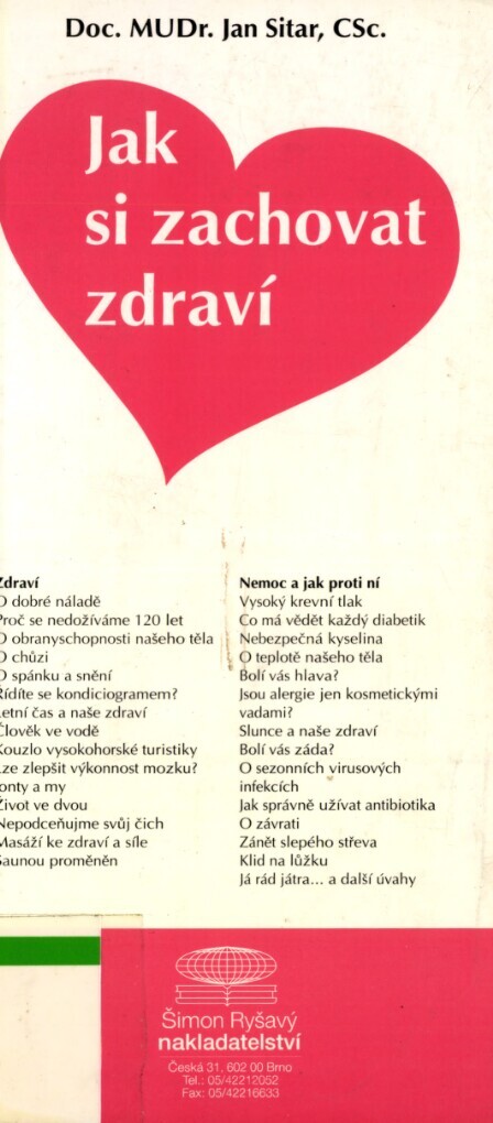 Jak si zachovat zdraví