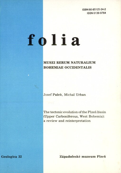 Tectonic Evolution of the Plzeň Basin (Upper Carboniferous, West Bohemia): A Review and Reinterpretation