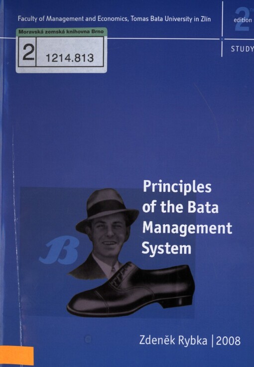 Principles of the Bata management system: (study)