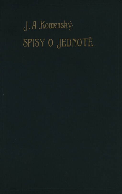 Řád Jednoty: Haggaeus ; Otázky o Jednotě ; Ohlášení ; Cesta pokoje