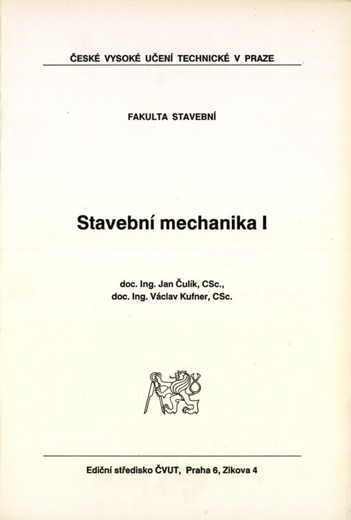 Stavební mechanika I