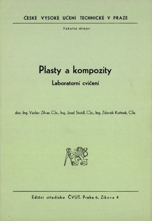 Plasty a kompozity: laboratorní cvičení : určeno pro stud. fak. strojní
