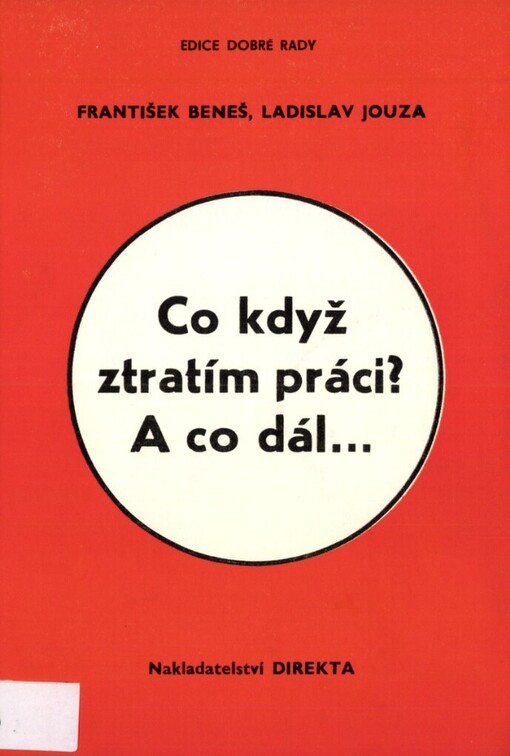 Co když ztratím práci? A co dál-