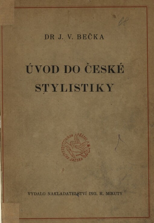 Úvod do české stylistiky