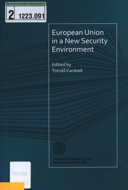 European Union in a New Security Environment