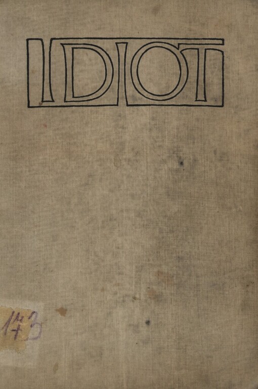 Idiot: román o 4 dílech